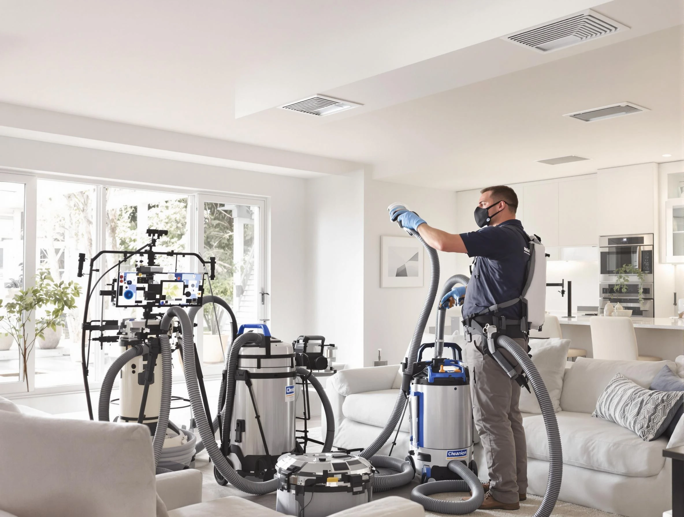 Professional AC duct cleaning by Newport Beach Air Duct Cleaning in Newport Beach