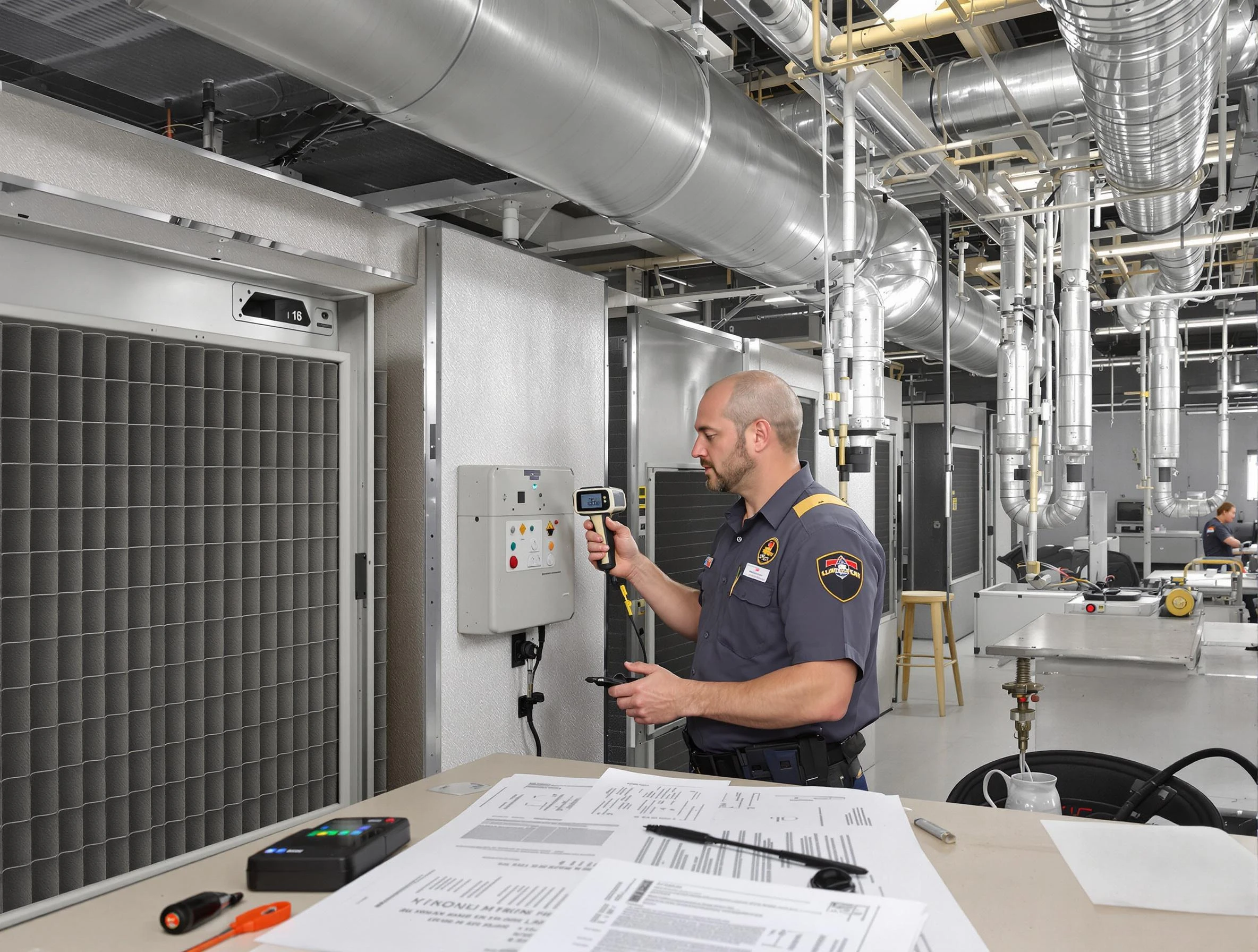 Professional filter system inspection by Newport Beach Air Duct Cleaning in Newport Beach