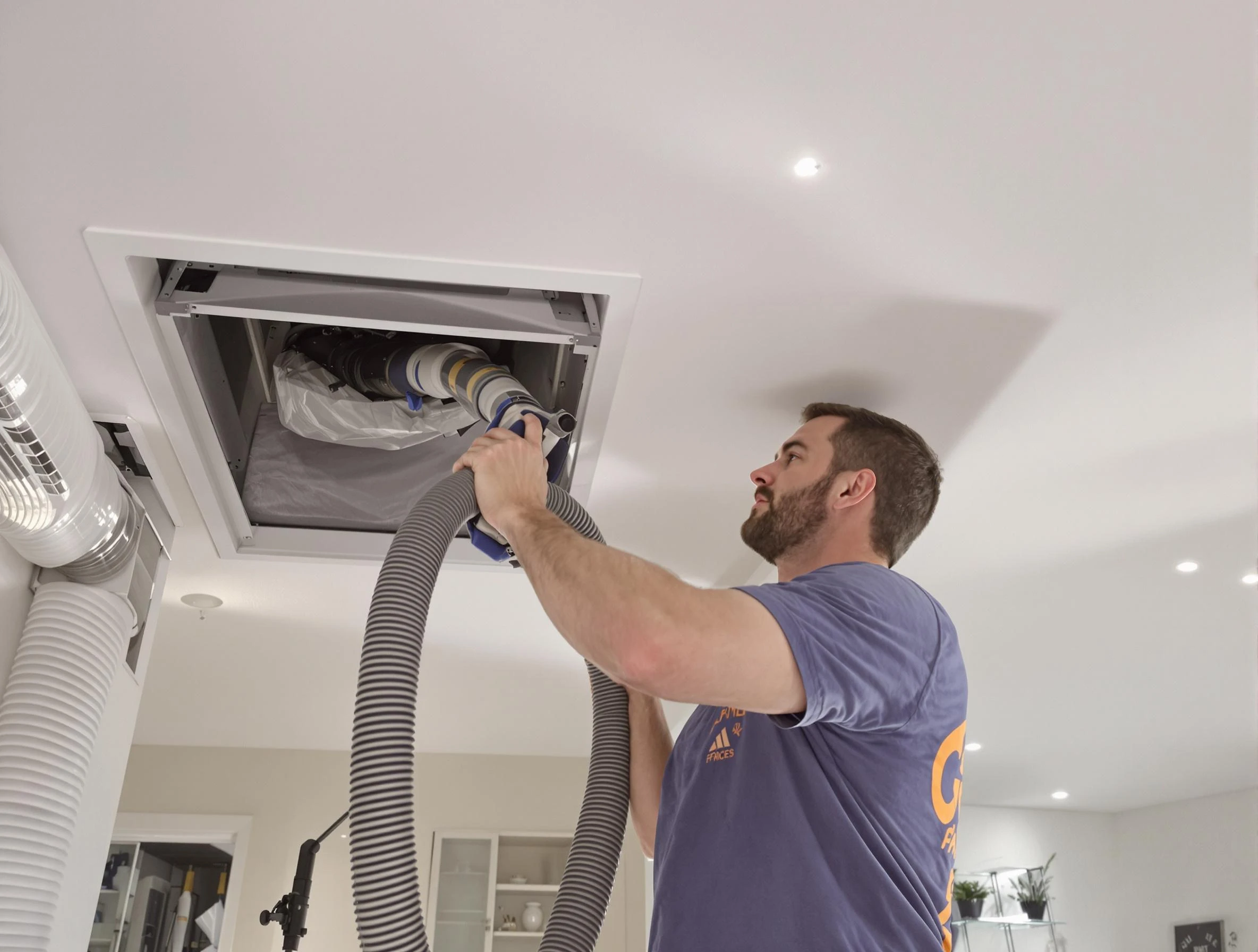 Precision indoor duct cleaning by Newport Beach Air Duct Cleaning in Newport Beach