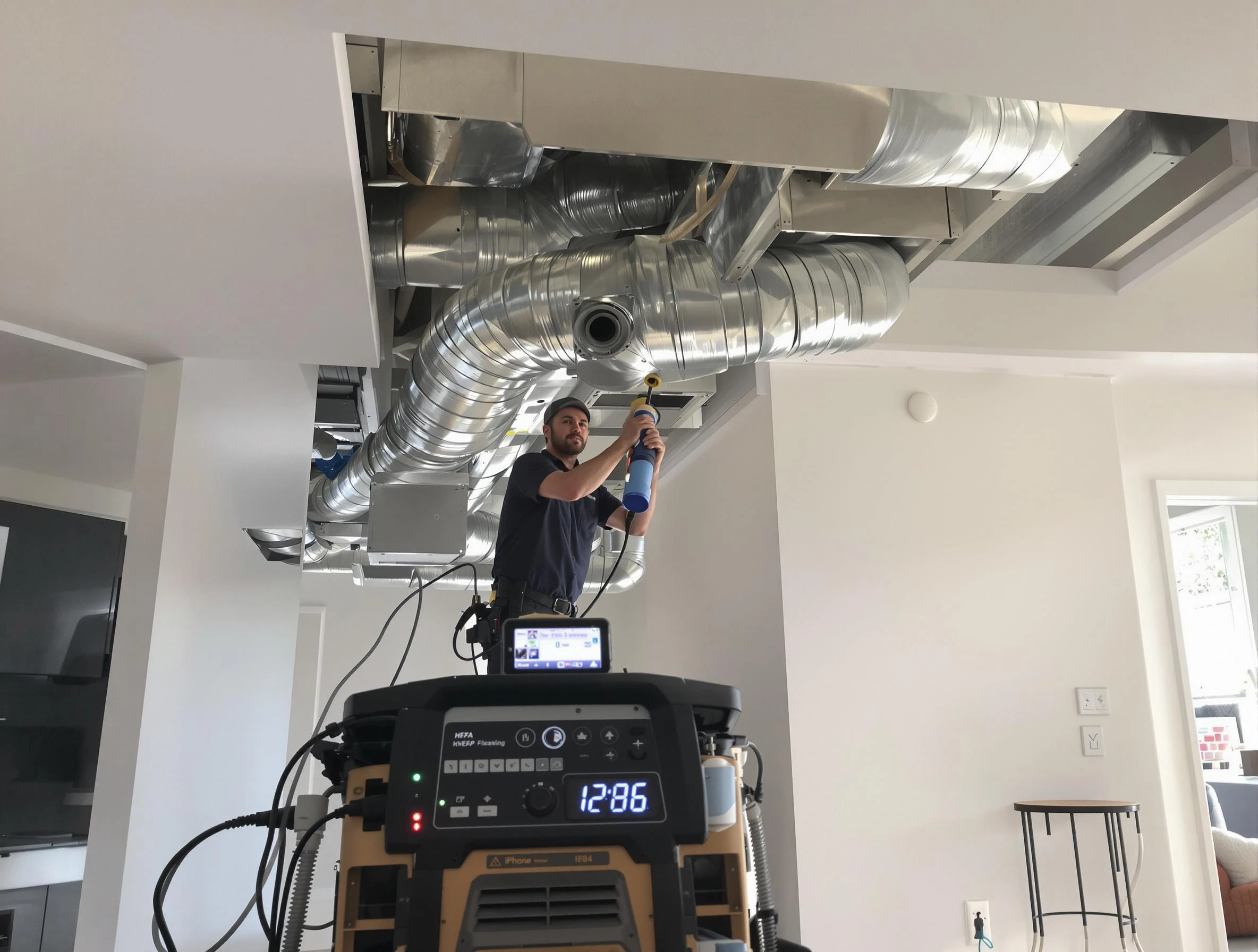 Advanced pure air duct cleaning by Newport Beach Air Duct Cleaning in Newport Beach